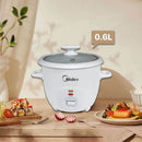 Midea Periuk Nasi Rice Cooker (0.6 L) MG-GP06B MGGP06B
