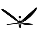 REZO Ventus 62'' Ceiling Fan 5 Blade with Remote Control DC Motor MY62DC (Matt Black)