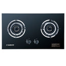 Faber Built-In Glass Cooker Hob LAVIN 2B/76BK + Faber Cooker Hood FABERJET ZITTO 90SS (Combo Set) 2B/76BK + ZITTO 90SS