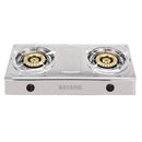 SAYANG Dapur Gas Double Burner Stainless Steel Gas Stove ELH0723