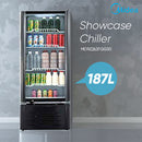 Midea Showcase Chiller 186L MDRZ263FGG30 MDRZ262FGG30