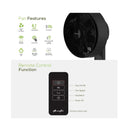 Alpha Motto Kipas Dinding Wall Fan 12" WF60/12 (White / Black)