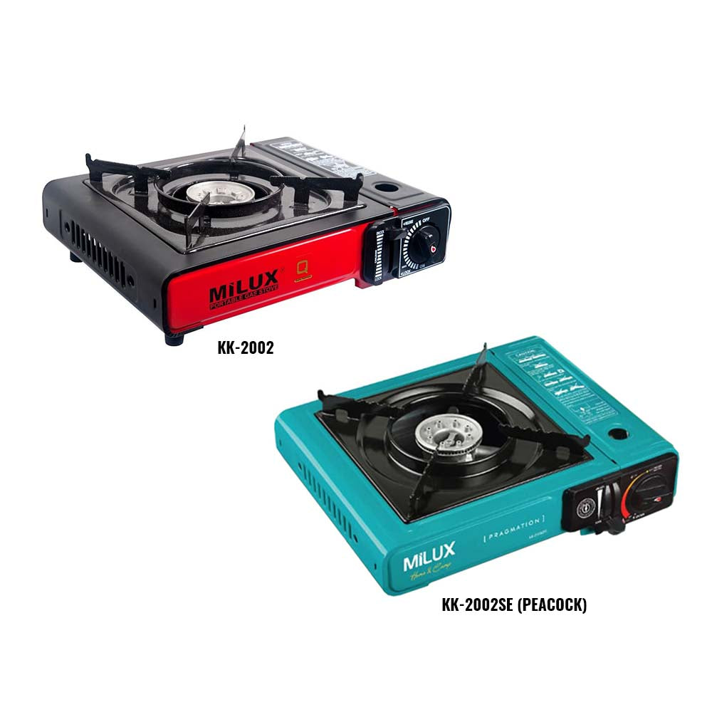 Milux Dapur Gas Tunggal Mudah Alih Portable Gas Stove KK-2002