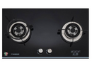 Faber Dapur Gas Kaca Tanam Built-In Glass Cooker Hob PRESTO-2B/76BK