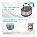 Midea Periuk Nasi Digital Rice Cooker (1.8L) MRD182B2BDN