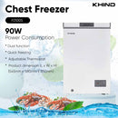 Khind Peti Sejukbeku Chest Freezer (100 L) FZ100 FZ100S