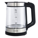 Khind 1.7L Pemanas Air Electric Glass Kettle EK171G-BLACK