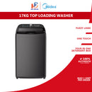 Midea Mesin Basuh Auto 17KG Inverter Fully Auto Washing Machine MAN01W170D