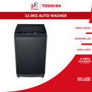 Toshiba Mesin Basuh Automatik 12KG Inverter Fully Auto Washing Machine Ultra Fine Bubble AW-DUK1300KM(SG)