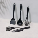 Tefal Kitchenware 5 Pcs Set (Chef Knife 15cm + Kitchen Shears 21cm + Ladle Spatula + Wok Spatula + Bievenue Whisks)