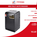 Pensonic Mesin Basuh Auto 8KG Fully Auto Washing Machine PWA-8003