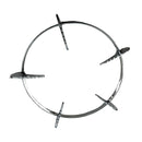 SAYANG Dapur Gas S/S 8 Jets Double Burners Gas Stove ELH0746