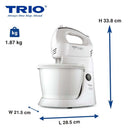 TRIO Pengadun Berdiri Stand Mixer TSM-336