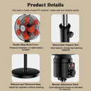 SAYANG 20" Kipas Berdiri 2 Kepala / Stand Fan Double Head ELH0589