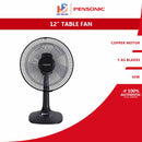 Pensonic Kipas Meja - Table Fan 12” PF-3108