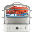 TRIO Pengukus Elektrik 43L Trio Food Steamer (43 L) TFS-48