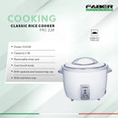 Faber Periuk Nasi Elektrik Rice Cooker (1.0L) FRC 210 (1.8L) FRC 218 (2.8L) FRC 228