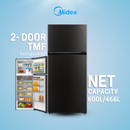 Midea Peti Sejuk 2 Pintu 600L 2 Doors Fridge MDRT645MTB28-MY
