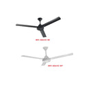 Midea Kipas Siling Ceiling Fan 60” 5 Speed MFC-60A23 (Black / White)