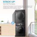 Midea Pengering Pakaian Pam Haba 9.0KG Heat Pump Tumble Dryer MD200H90W