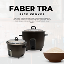 Faber Periuk Nasi Elektrik TRA Rice Cooker FRC-606 (0.6L) FRC-610 (1.0L) FRC-618 (1.8L) FRC-628 (2.8L)