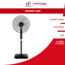 Pensonic Kipas Berdiri Stand Fan 16" PSF-4512(BK)