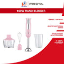 MISTRAL Pengisar Tangan Hand Blender MHB1902 (Pink)