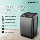Khind Mesin Basuh 10kg Fully Auto Washing Machine Washer mesin basuh WM100A