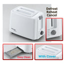 Morgan Pembakar Roti Toaster Slice Toaster with Cover Pembakar Roti MTS-22A