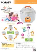 Khind 0.7 Litre Periuk Bubur Porridge Soup Cooker BPS07