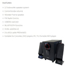 Wirata 2.1 Sistem Pembesar Suara 2.1 Speaker System SP-25 SP-25A