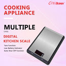 The Baker Stainless Steel Digital Kitchen Scale 10kg C305