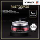 Khind Periuk Serbaguna 8 in 1 Multi Cooker MC388 MC-388
