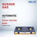 Pentec Dapur Gas Double Burner Stainless steel Gas Stove dapur gas MD-811 MD-811M