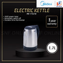 Midea Cerek Elektrik Stainless Steel Jug Kettle (1.7 L) MK-17S31B MK-17S33D