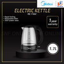 Midea 1.7L Glass Jug Kettle MK-17G02 MK17G02