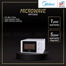 Midea Pemanas Lauk 20L Microwave Oven MM720CGE (BLACK / WHITE)