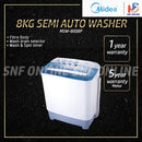 Midea Mesin Basuh Manual 8Kg Semi auto Washing Machine MSW-8008P