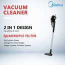 Midea Corded Vacuum Cleaner 2 In 1 Stick And Handheld MVC-16P MVC-16PBG MVC-16PBA