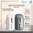 Midea Water Heater with DC Silent Pump MWH-38P3 White / Black
