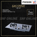 Phison Dapur Gas Kaca tanam  Built-in Tempered Glass Gas Cooker PGC-701