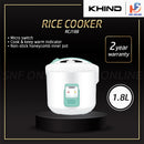 Khind Jar Rice Cooker 1.8L RCJ188