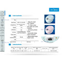 Midea Smart Rice Cooker 1.0L Periuk Nasi MB-FS10-PK MBFS10PK MB-FS10-GN MBFS10GN