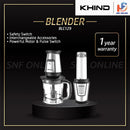 Khind Multi Blender Chopper pengisar BLC129
