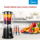 Midea Pengisar Blender 2 Speed (1.25L) MBL-35BK