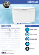 Khind Peti Sejukbeku Chest Freezer 208L FZ208