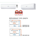 Mitsubishi 1.5HP Aircond R32 (FULL SET) SRK12CXP-W4 SRC12CXP-W4