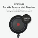 Tefal 28cm Cookware Cook & Clean Wokpan With Lid B22572 B2257295