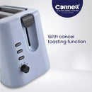 Cornell Toaster 2 Slices Pop Up Cool Touch Toaster Blue Bae Series CT-EDC2000X