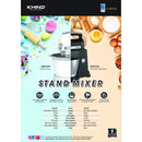 Khind 3.5L Stand Mixer Stainless Steel Bowl SM335S